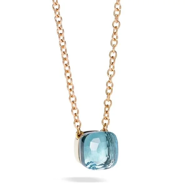 POMELLATO Nudo Petit Blue Topaz Pendant