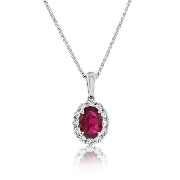 Ruby & Diamond Pendant